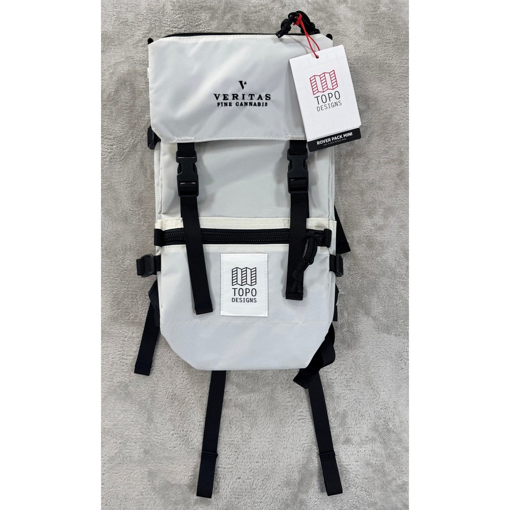 NWT Topo Designs Unisex Rover Pack Mini Backpack White OS